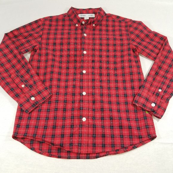 Old Navy Other - OLD NAVY Boys Built in Flex Shirt Size L (10-12)